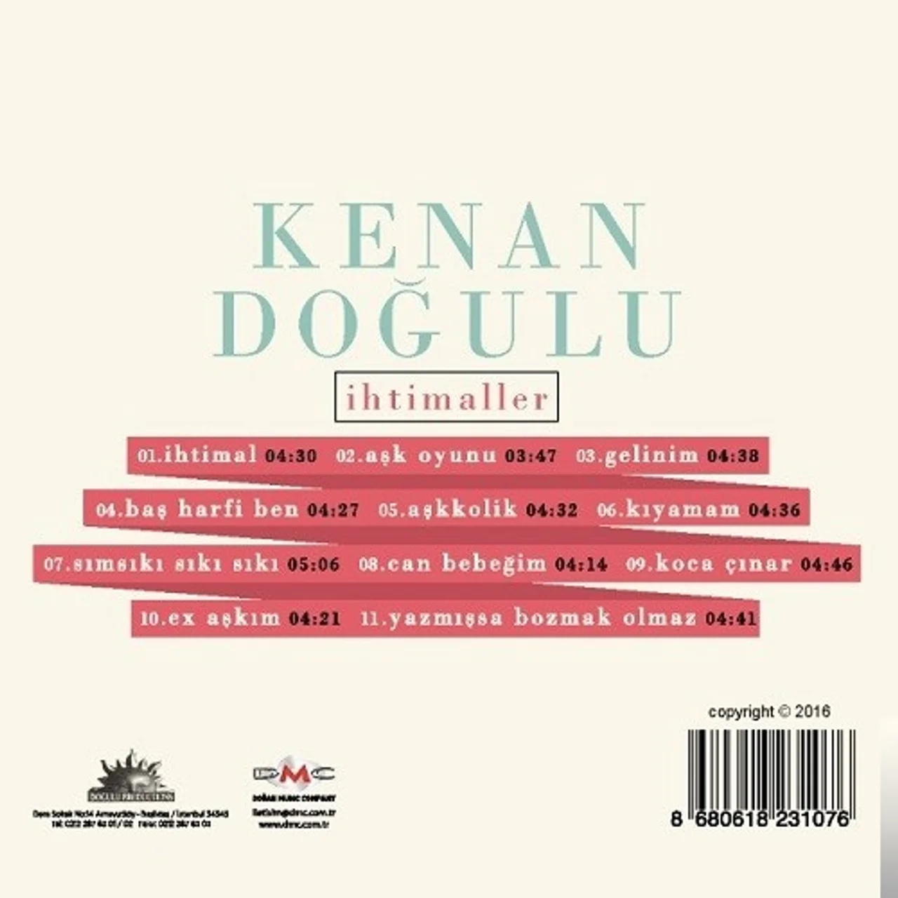 Kenan Doğulu - İhtimal