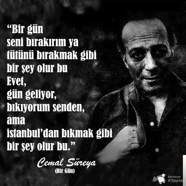 Cemal Süreya - Kadınlar Susarak Gider