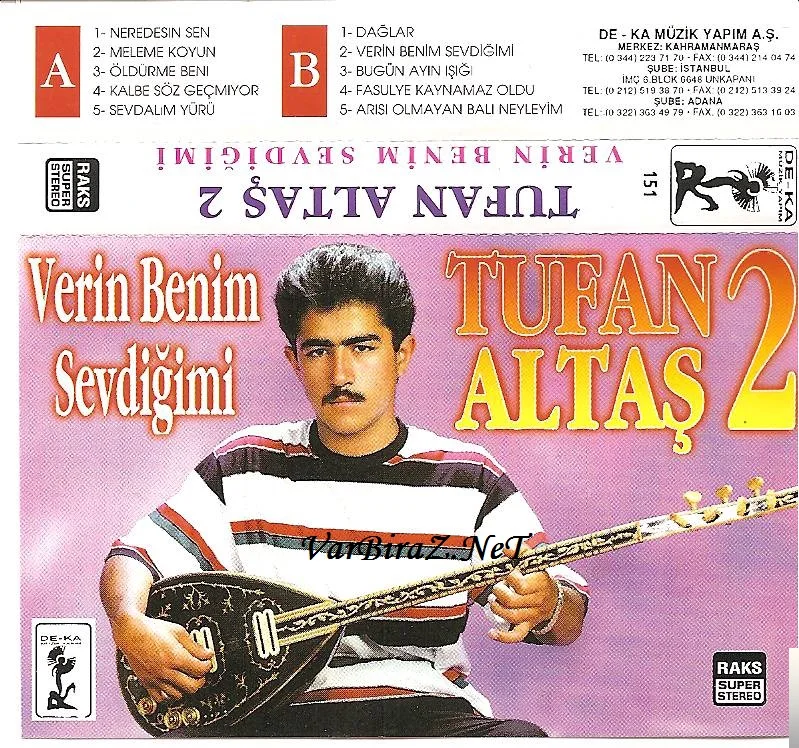 Tufan Altaş - Verin Benim Sevdiğimi